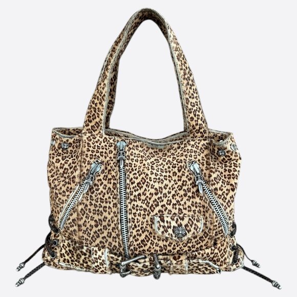 Chrome Hearts Handbags - Chrome Hearts Cheetah JJ Dean Bag